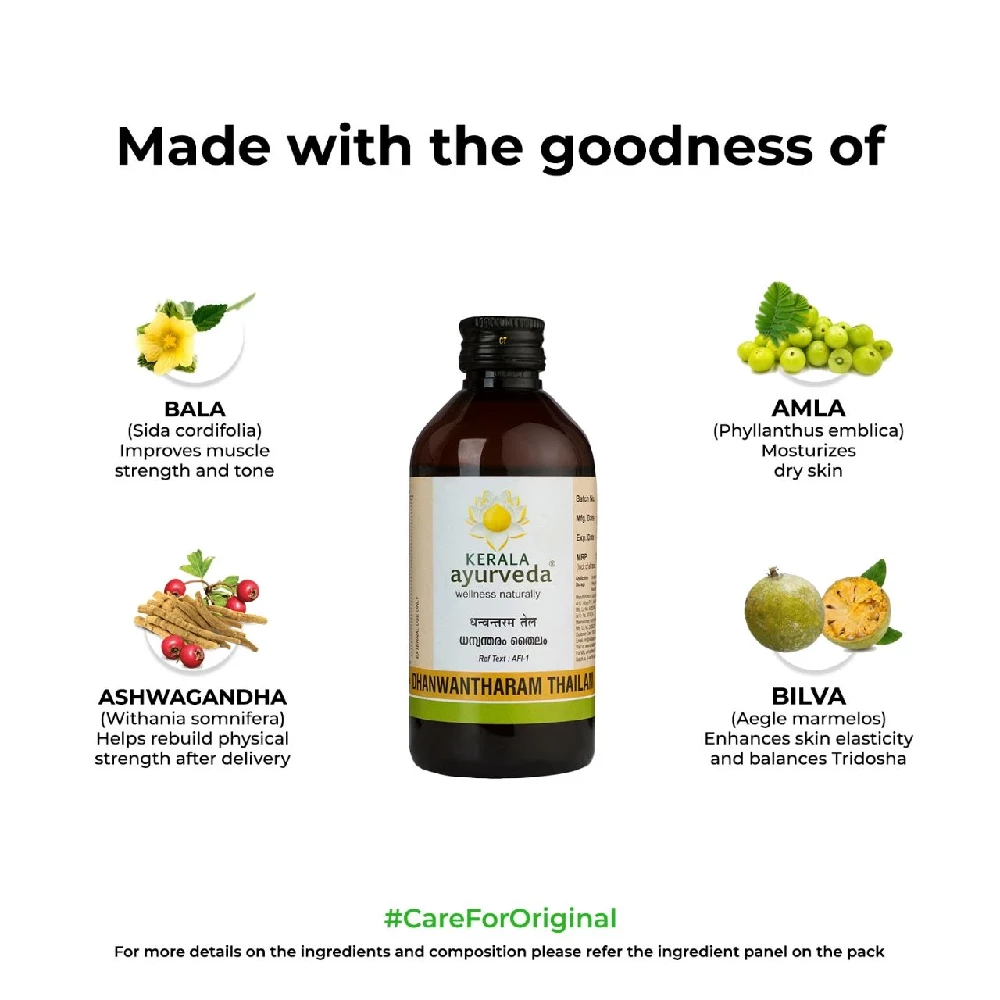 Kerala Ayurveda Dhanwantharam Thailam, 200 ml-3.webp